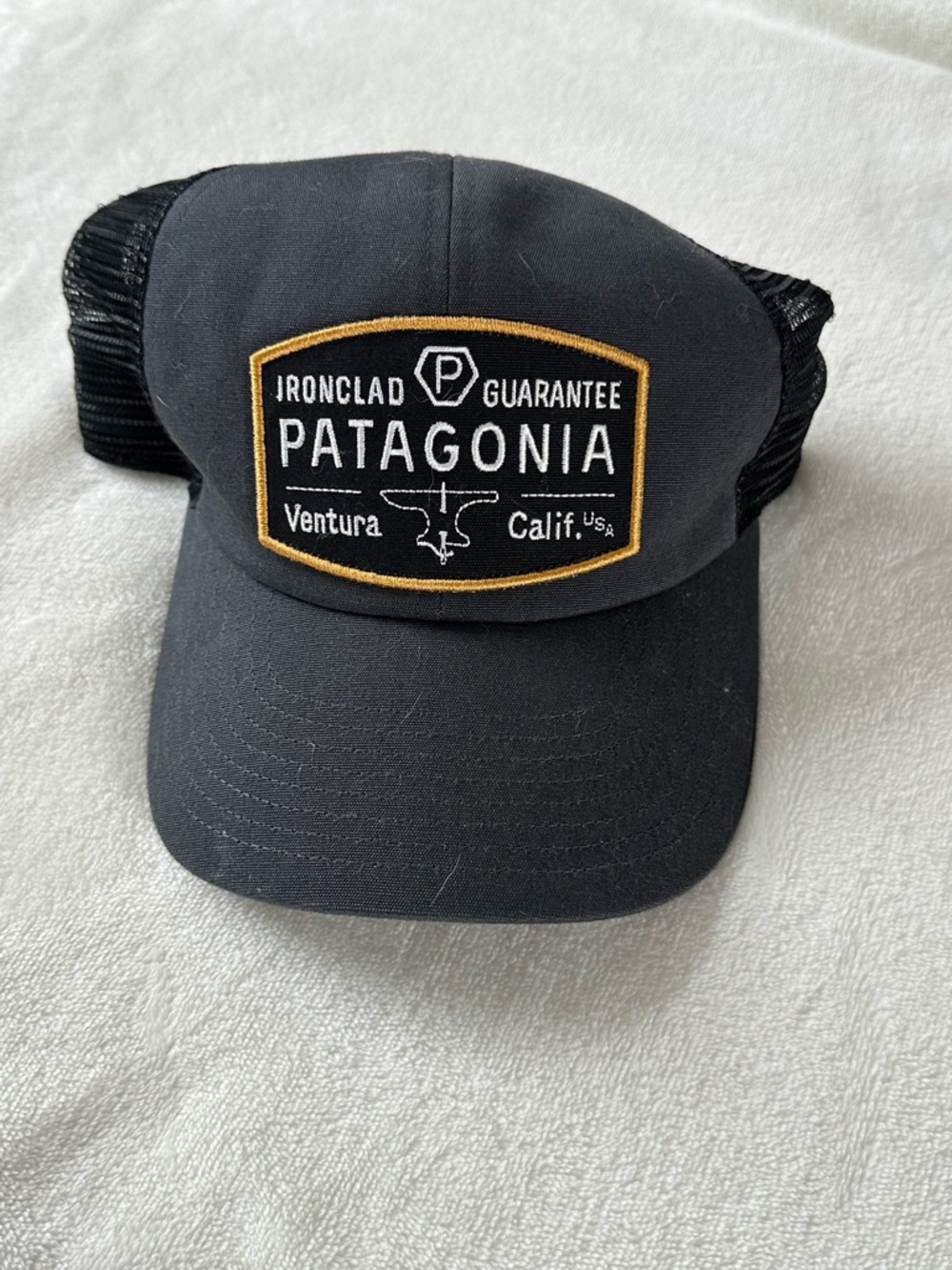 Patagonia Black Trucker Hat